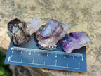 Natural Smokey Amethyst Crystals x 20 From Chiredzi, Zimbabwe