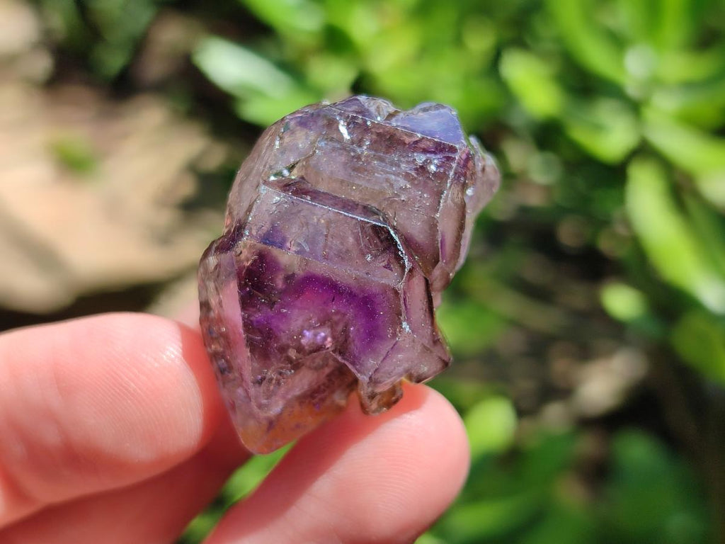 Natural Smokey Amethyst Crystals x 20 From Chiredzi, Zimbabwe