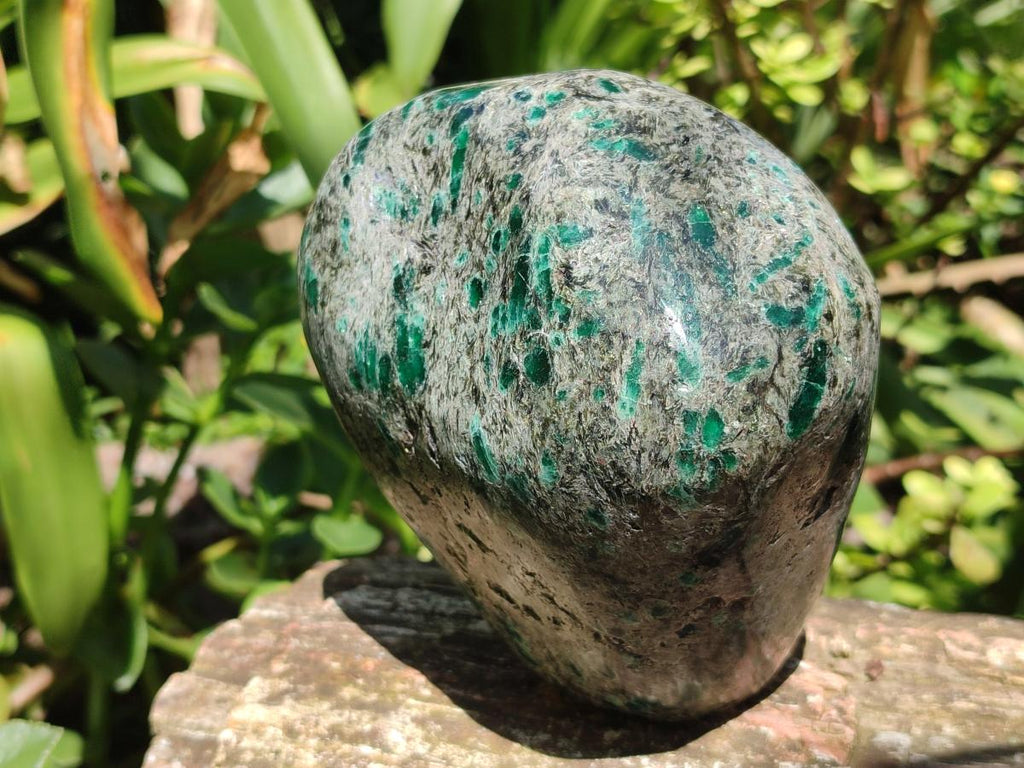 Polished Large Emerald Mica 'Mutokolite' Standing Free Form x 1 From Mutoko, Zimbabwe
