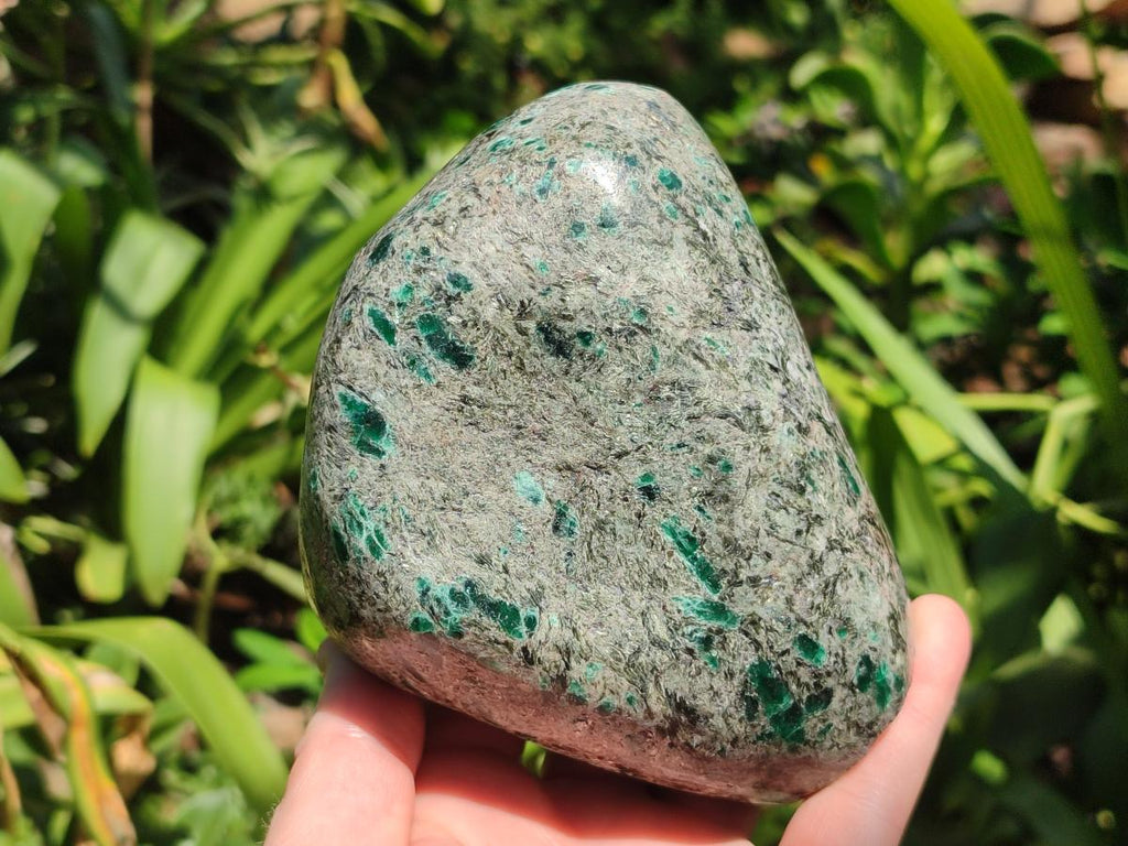 Polished Large Emerald Mica 'Mutokolite' Standing Free Form x 1 From Mutoko, Zimbabwe