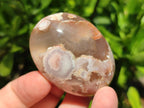 Polished Flower Agate Palm Stones x 20 From Antsahalova, Madagascar