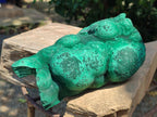 Natural Large Botryoidal Malachite Specimen x 1 From Congo