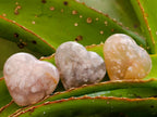 Polished Flower Agate Jewellery Hearts x 28 From Antsahalova, Madagascar