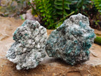 Natural Emerald Mica 'Mutokolite' Cobbed Specimens x 4 From Mutoko, Zimbabwe