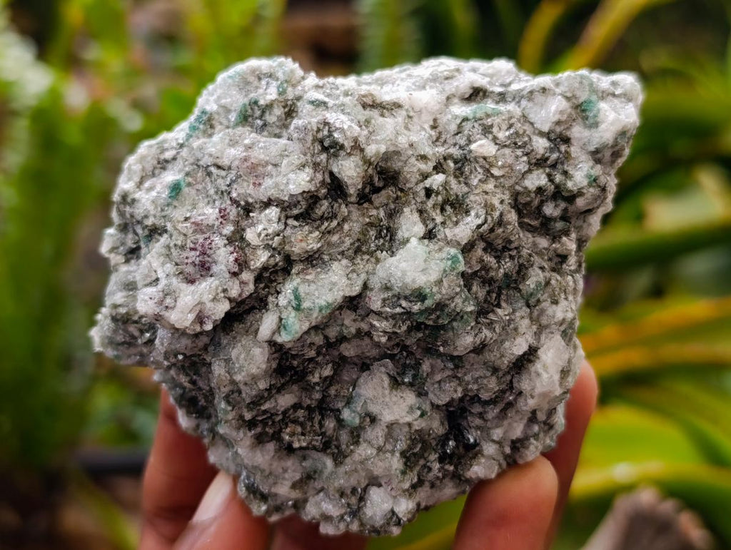 Natural Emerald Mica 'Mutokolite' Cobbed Specimens x 4 From Mutoko, Zimbabwe