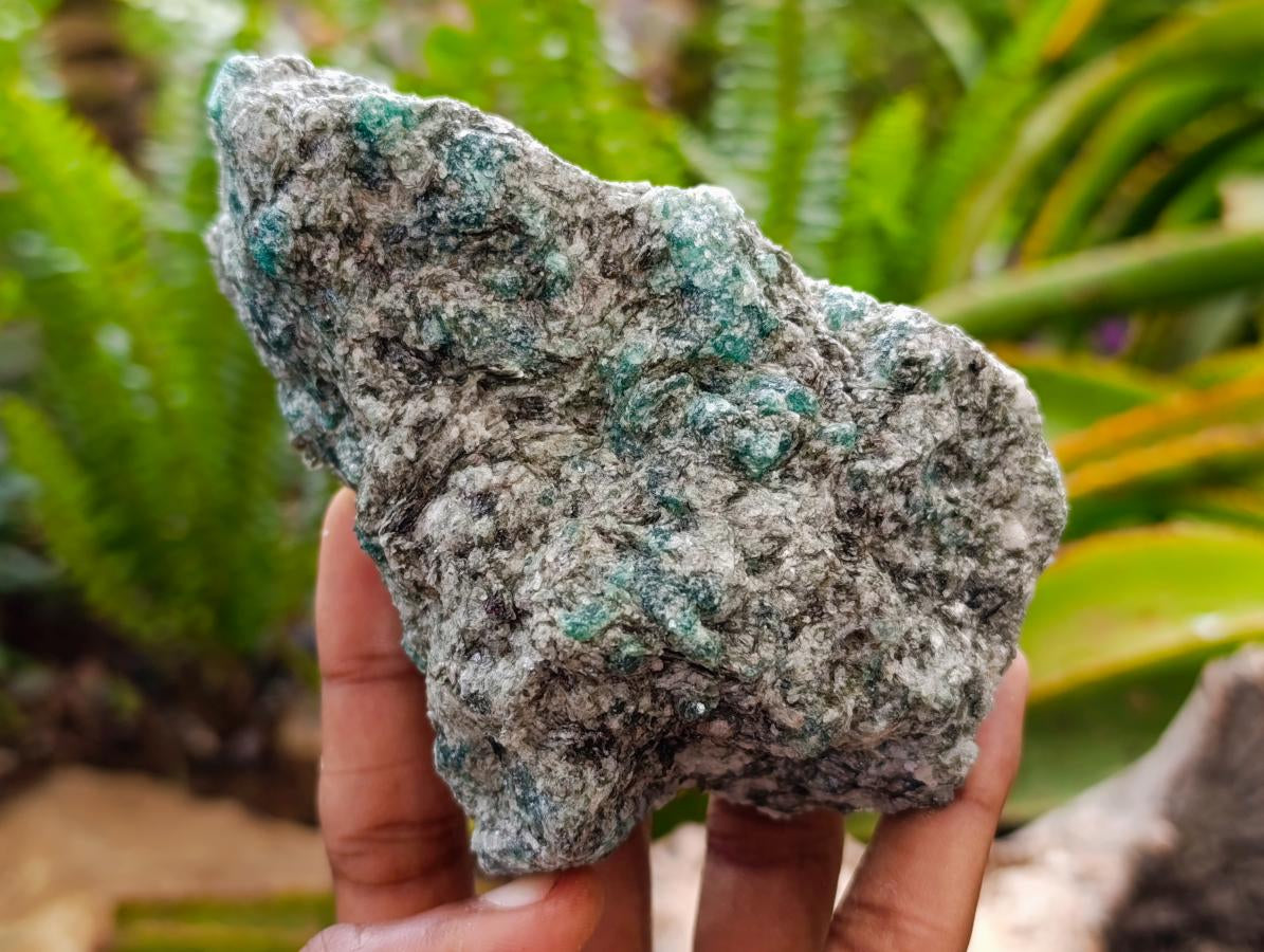 Natural Emerald Mica 'Mutokolite' Cobbed Specimens x 4 From Mutoko, Zimbabwe