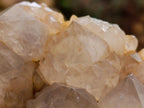 Natural White Phantom Cascading Smokey Luena Quartz Clusters x 2 From Luena, Congo