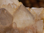 Natural White Phantom Cascading Smokey Luena Quartz Clusters x 2 From Luena, Congo