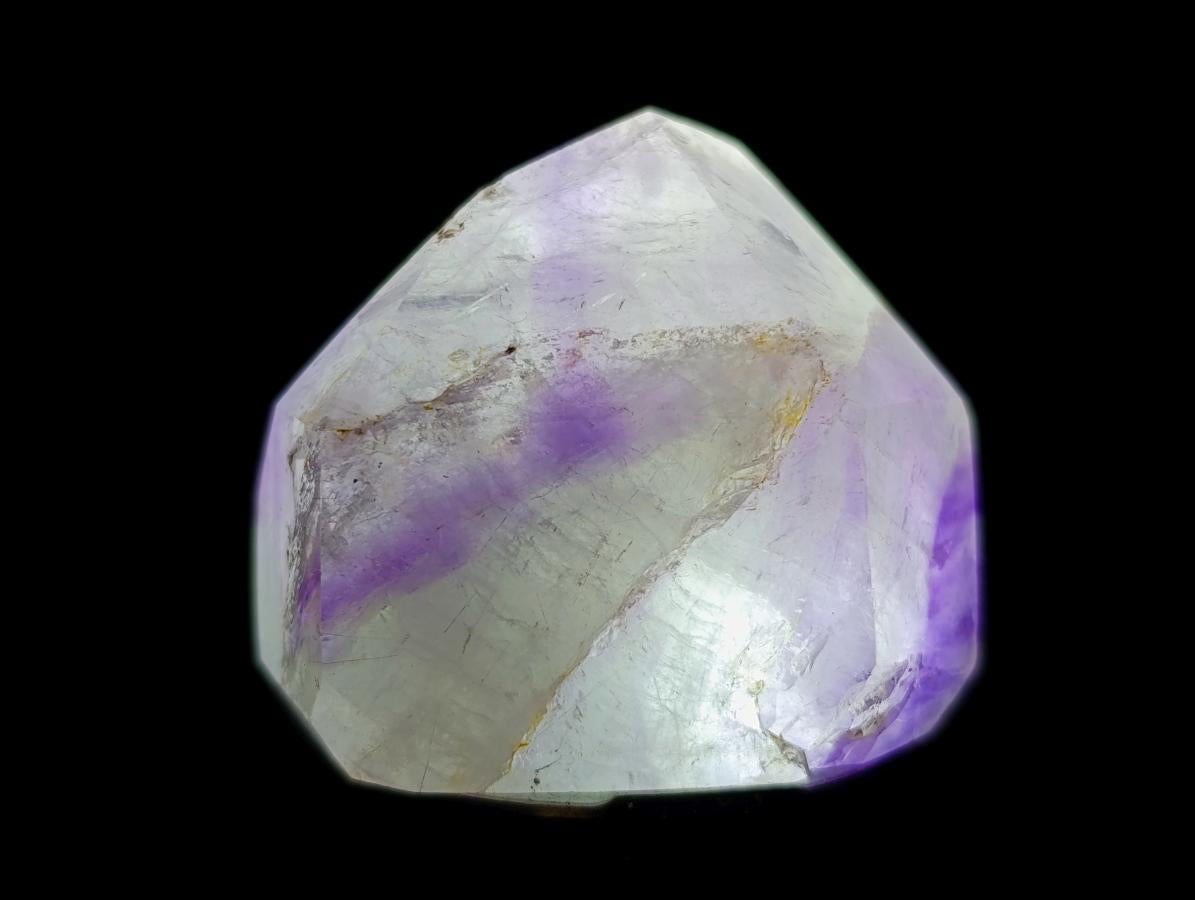 Polished Window Amethyst Crystals x 6 From Akansobe, Madagascar