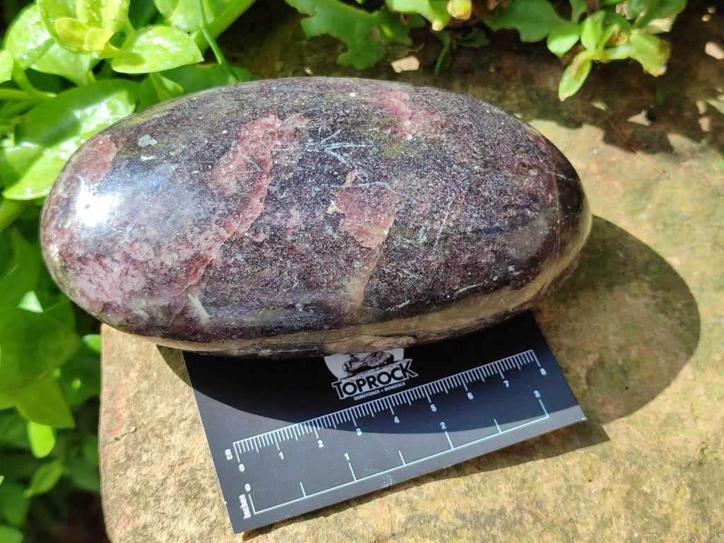 Polished Large Lepidolite Free Forms x 2 From Zimbabwe