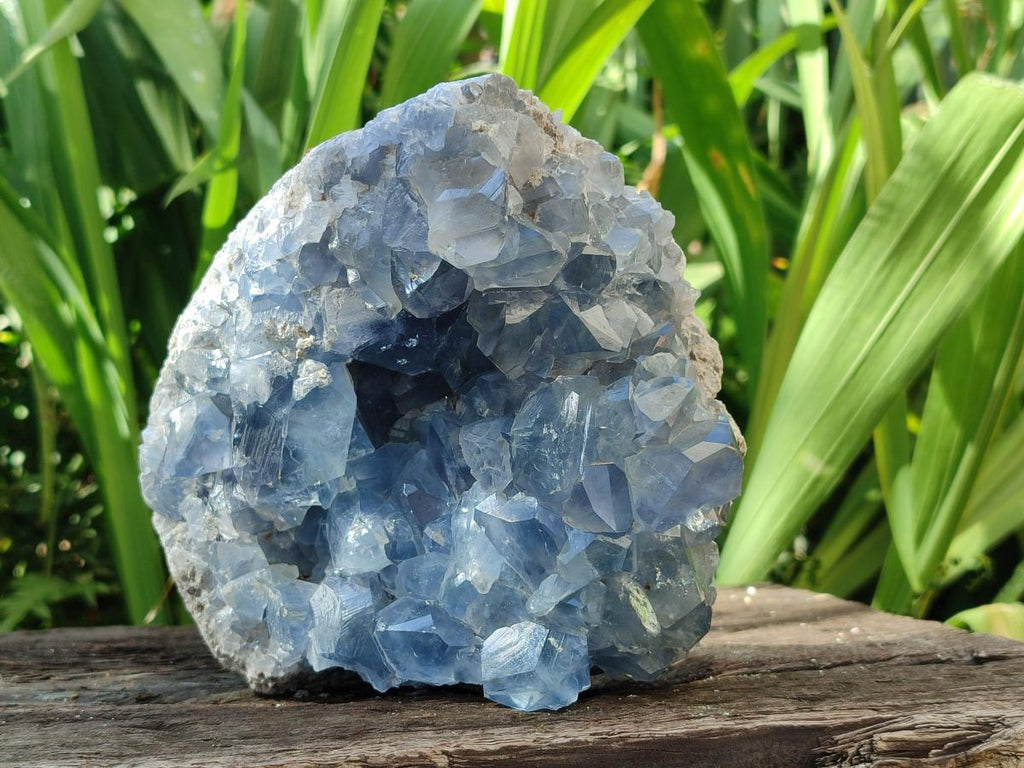 Natural Blue Celestite Cluster Specimen x 1 From Sakoany, Madagascar