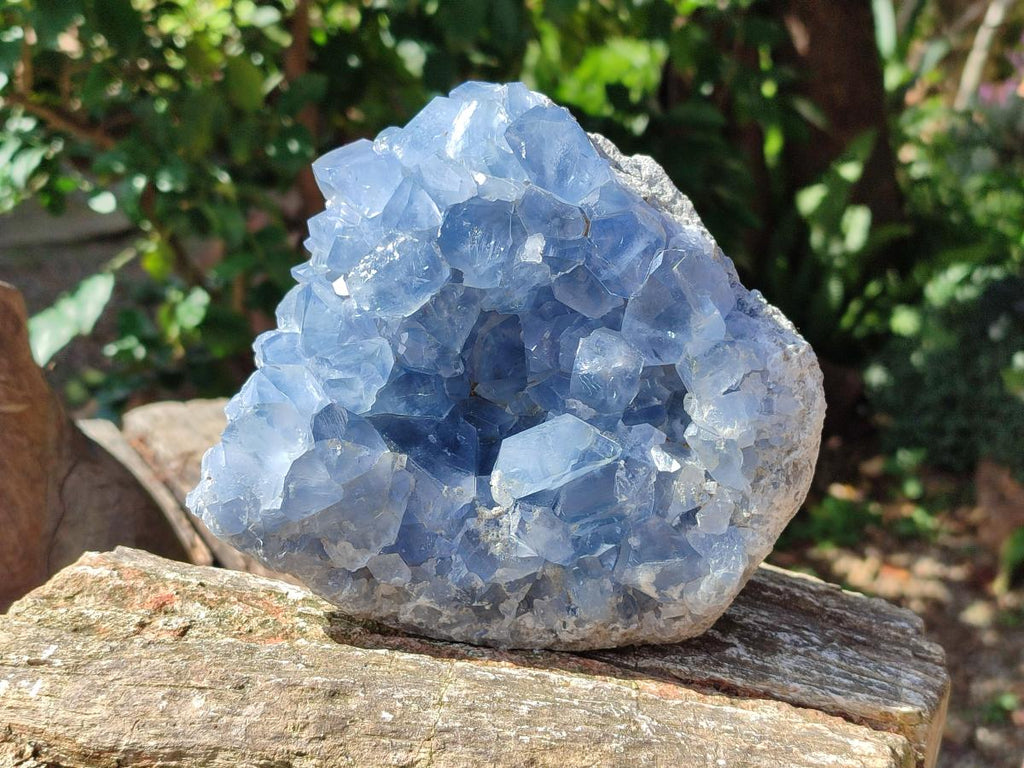 Natural Blue Celestite Cluster Specimen x 1 From Sakoany, Madagascar