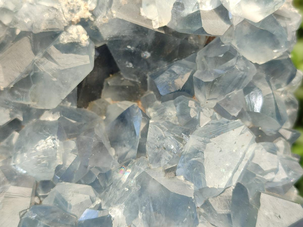 Natural Blue Celestite Cluster Specimen x 1 From Sakoany, Madagascar