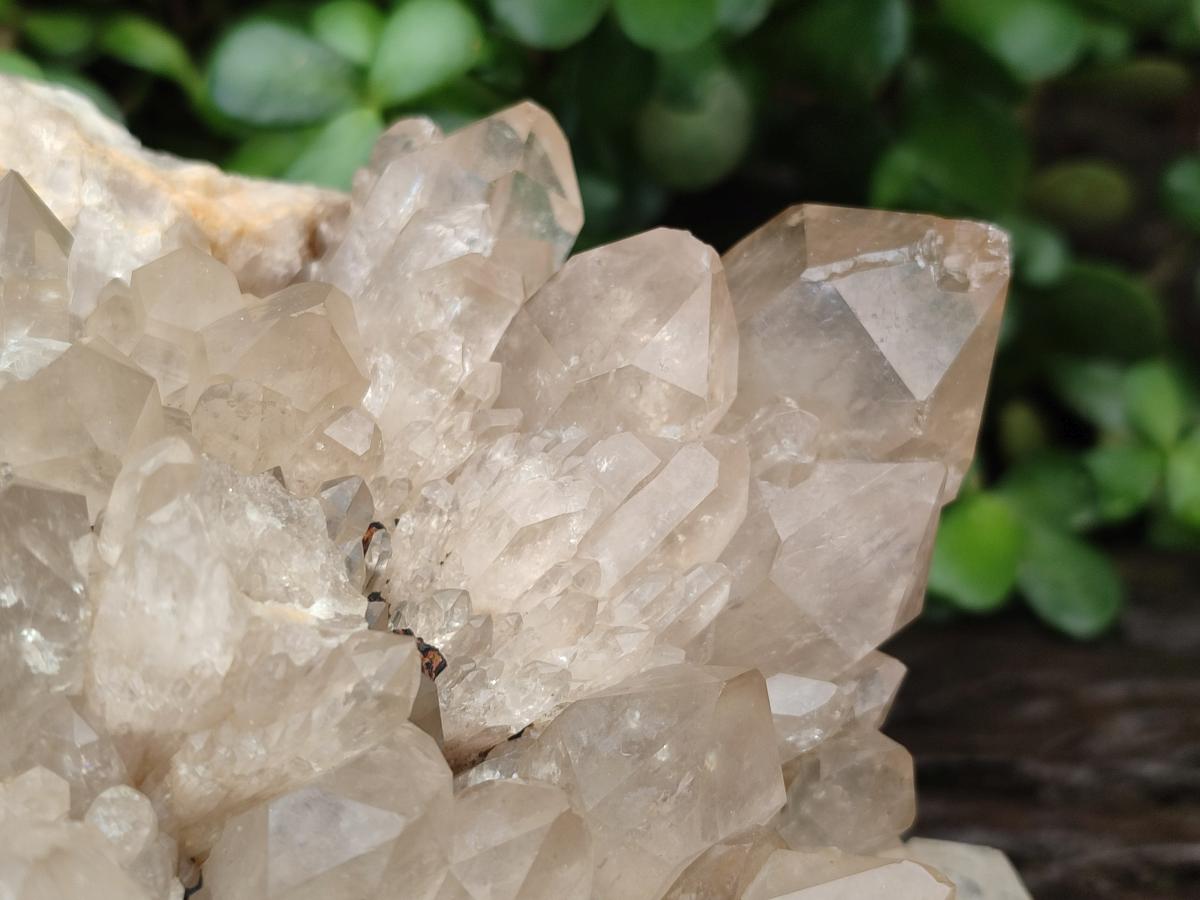 Natural Large Phantom Smokey Citrine Quartz Cluster x 1 From Luena, Congo