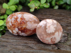 Polished Flower Agate Palm Stones x 12 From Antsahalova, Madagascar - Toprock Gemstones and Minerals 