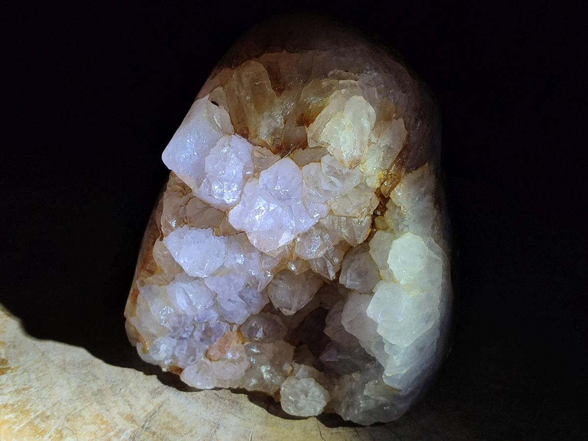 Polished XL Agate with Crystalline Centre x 1 From Maintirano, Madagascar