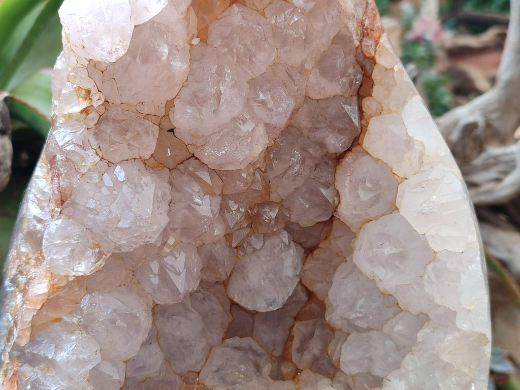 Polished XL Agate with Crystalline Centre x 1 From Maintirano, Madagascar