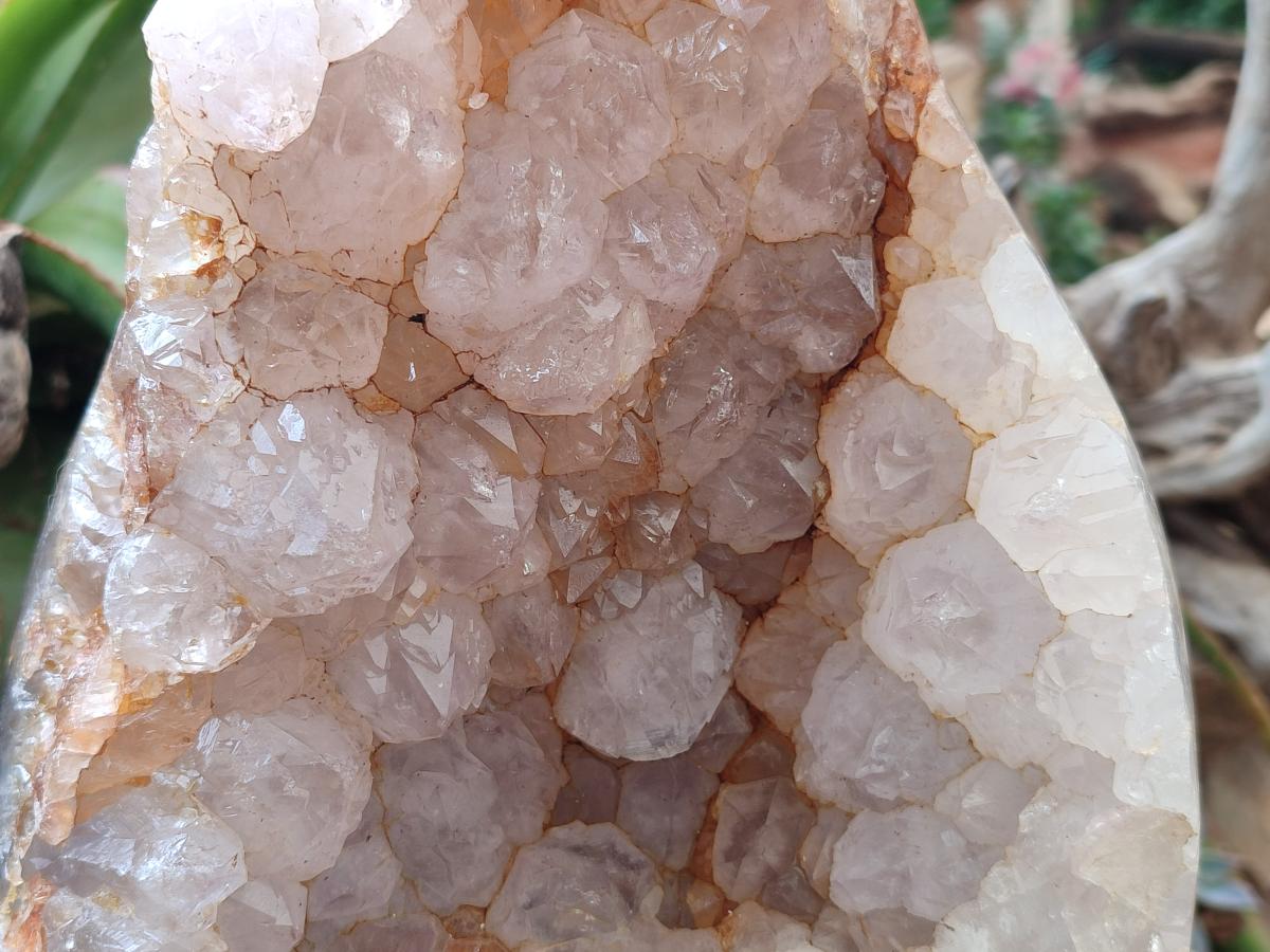 Polished XL Agate with Crystalline Centre x 1 From Maintirano, Madagascar