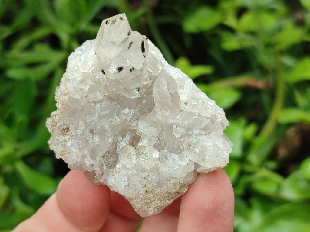 Natural Mwinilunga Quartz Crystal Plates with Goethite Needles x 35 From Mwinilunga, Zambia