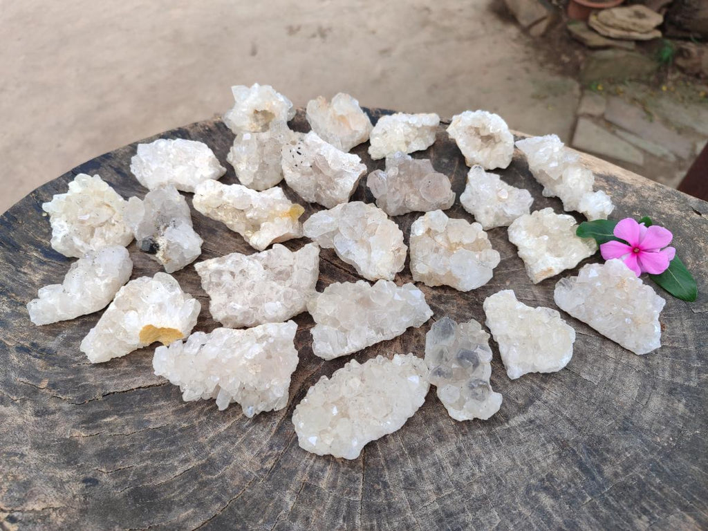 Natural Mwinilunga Quartz Crystal Plates with Goethite Needles x 35 From Mwinilunga, Zambia