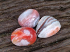Polished Red Shashe River Agate Free Forms x 35 From Shashe River, Zimbabwe