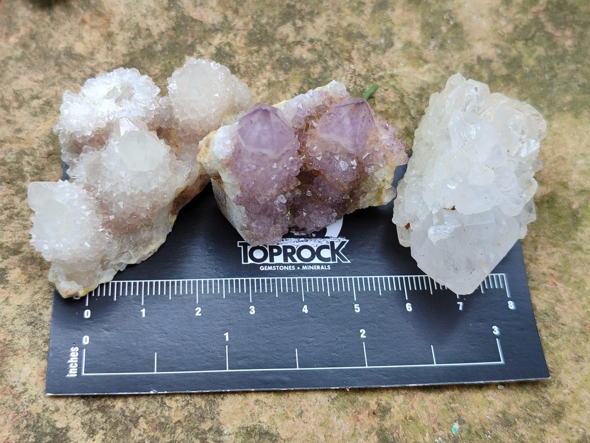 Natural Mixed Spirit Quartz Crystals and Clusters x 47 From Boekenhouthoek, South Africa