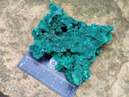 Natural Silky Malachite Specimens x 4 From Kasompe, Congo