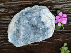 Natural Large Blue Celestite Geode Cluster Specimen x 1 From Sakoany, Madagascar