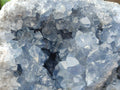 Natural Large Blue Celestite Geode Cluster Specimen x 1 From Sakoany, Madagascar