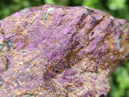 Natural Metallic Cobbed Purpurite Specimens x 3 From Erongo, Namibia