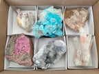 Natural Multi Mineral Specimens x 6 From Southern Africa
