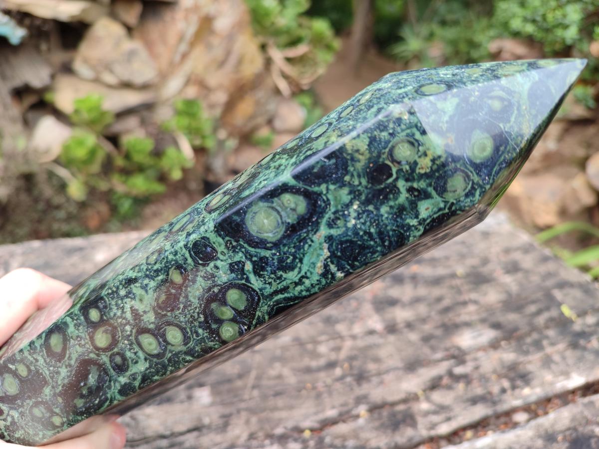 Polished XL Stromatolite Tower x 1 From Katsepy, Madagascar