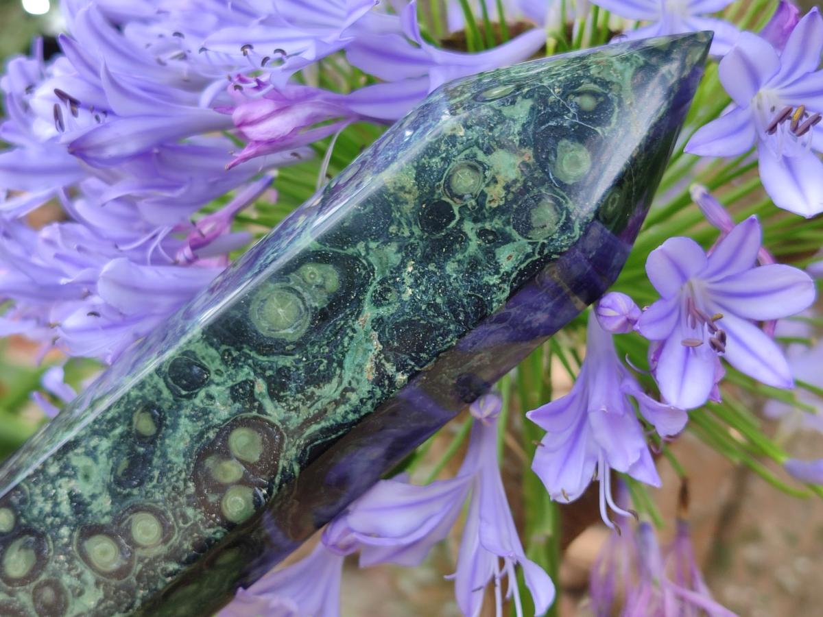 Polished XL Stromatolite Tower x 1 From Katsepy, Madagascar
