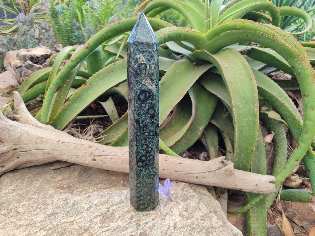 Polished XL Stromatolite Tower x 1 From Katsepy, Madagascar