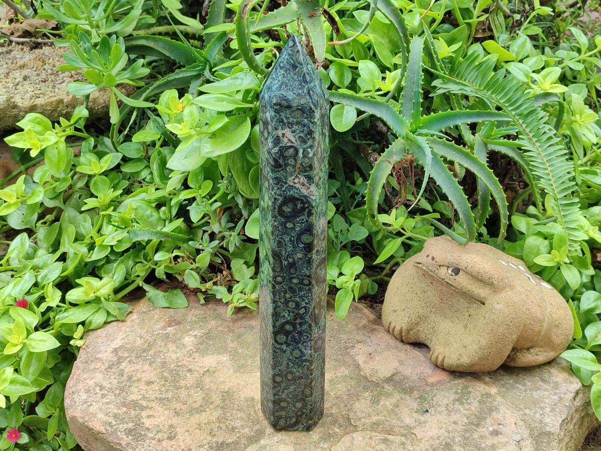 Polished XL Stromatolite Tower x 1 From Katsepy, Madagascar