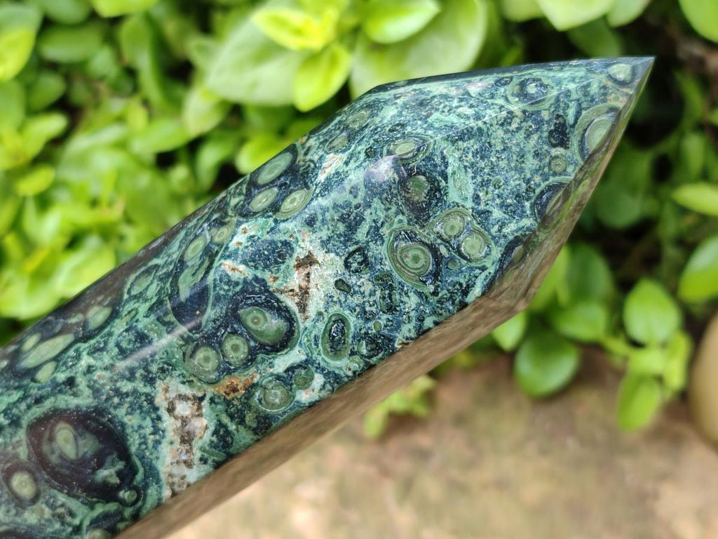 Polished XL Stromatolite Tower x 1 From Katsepy, Madagascar