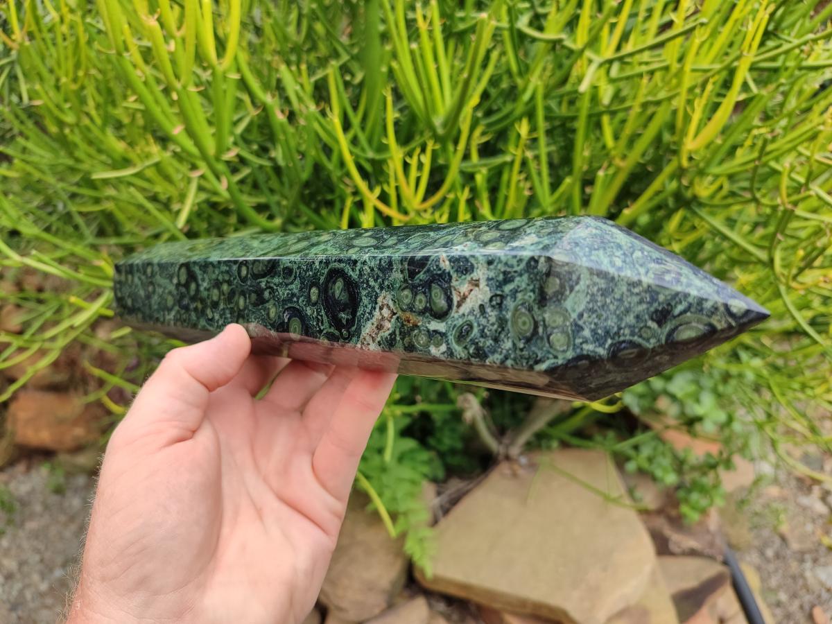 Polished XL Stromatolite Tower x 1 From Katsepy, Madagascar