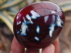 Polished Carnelian Agate Gemstone Galets x 12 From Madagascar