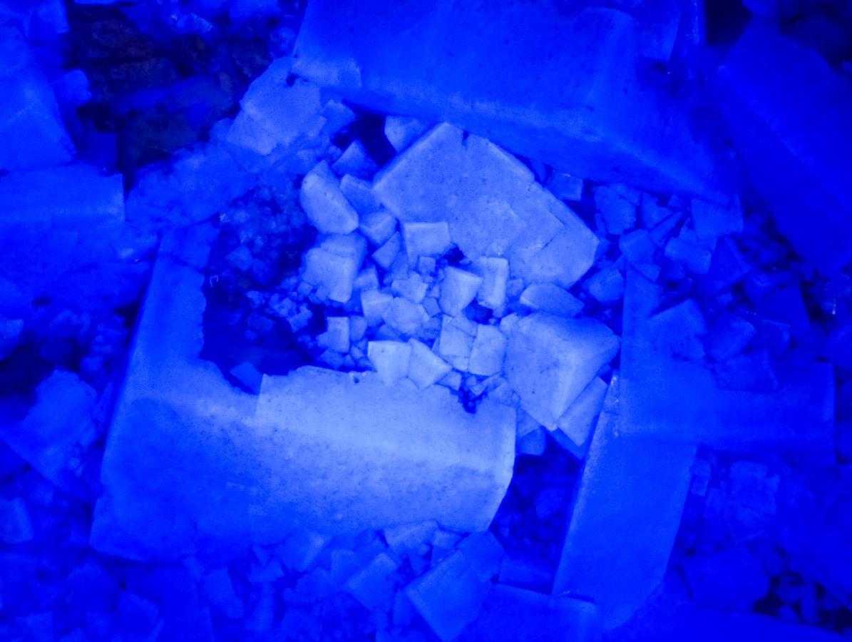 Natural Cubic Green Fluorite Cluster Specimens x 2 From Mandrosonoro, Madagascar