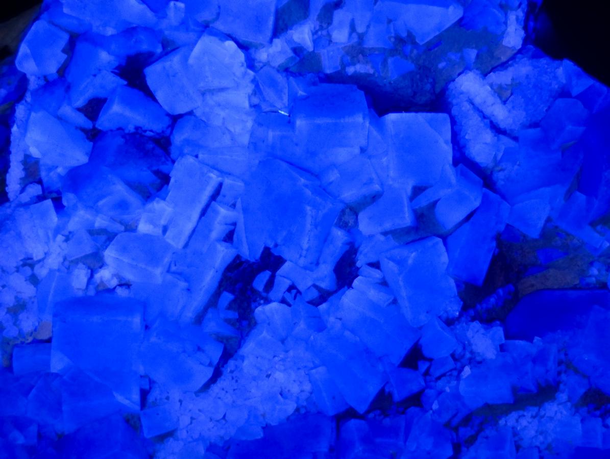 Natural Cubic Green Fluorite Cluster Specimens x 2 From Mandrosonoro, Madagascar