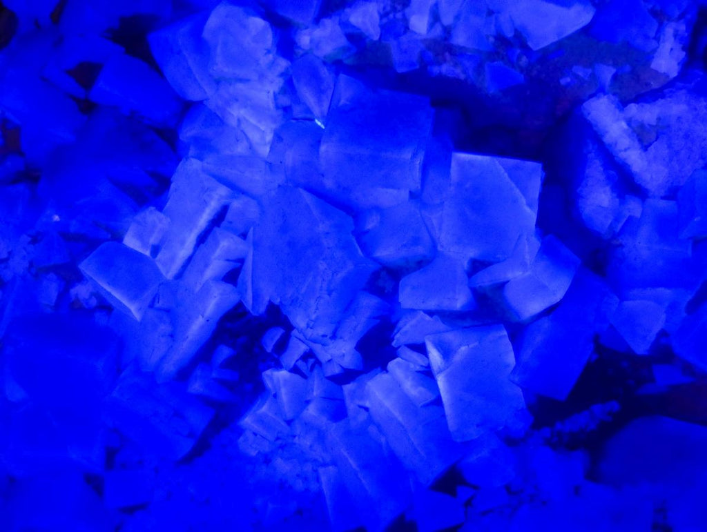 Natural Cubic Green Fluorite Cluster Specimens x 2 From Mandrosonoro, Madagascar