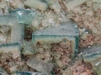 Natural Cubic Green Fluorite Cluster Specimens x 2 From Mandrosonoro, Madagascar