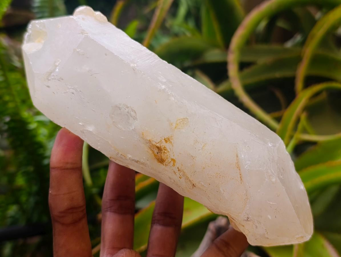 Natural Double Terminated Quartz Crystals x 5 From Madagascar