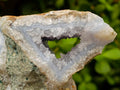 Natural Blue Lace Agate Geode Specimens x 8 From Nsanje, Malawi - Toprock Gemstones and Minerals 