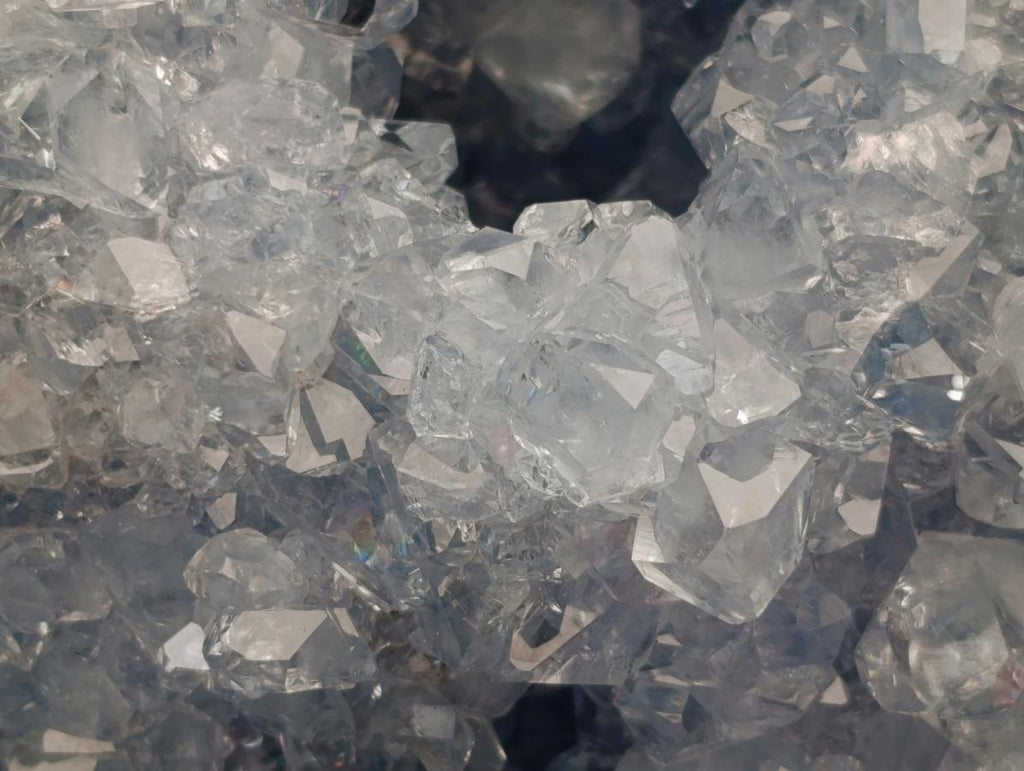 Natural Large Blue Celestite Geode Specimen x 1 From Sakoany, Madagascar