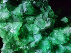 Natural Large Cubic Green Fluorite Cluster Specimen x 1 From Mandrosonoro, Madagascar