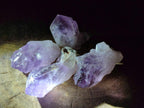 Natural Jacaranda Amethyst Single Crystals x 20 From Mumbwa, Zambia