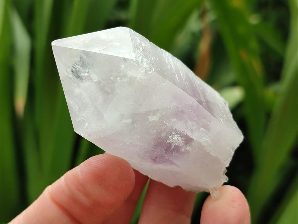 Natural Large Brandberg Window Quartz Crystals x 6 From Brandberg, Namibia