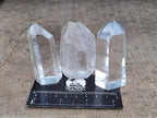 Polished Clear Quartz Crystals x 12 From Madagascar