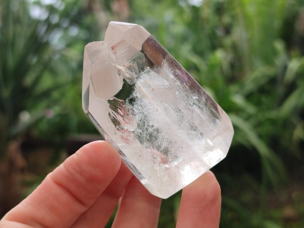 Polished Clear Quartz Crystals x 12 From Madagascar